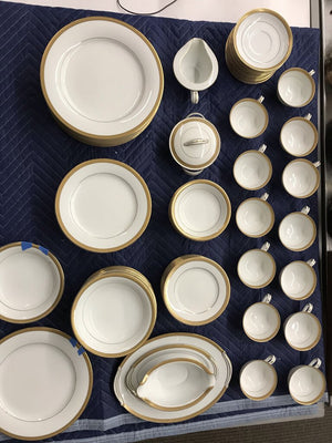 Noritake Fine China Goldwyn #6244 Japan (85 pc. Set)