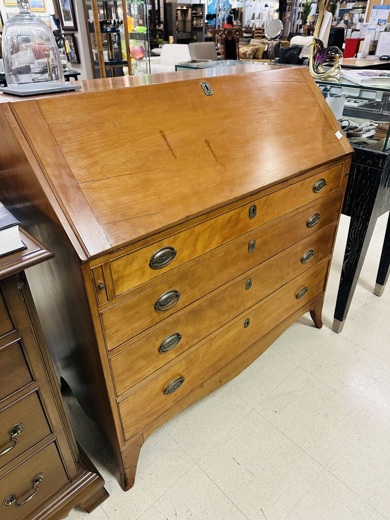 Antique Cherry Hepplewhite Secretary