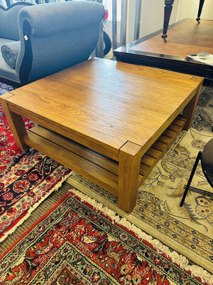 Crate & Barrel Elwood Square Coffee Table