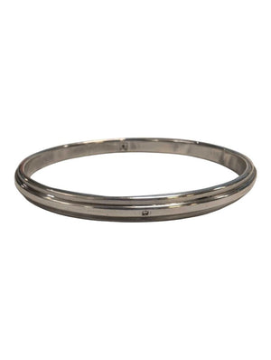 Bangle Sterling Silver w/ Diamonds