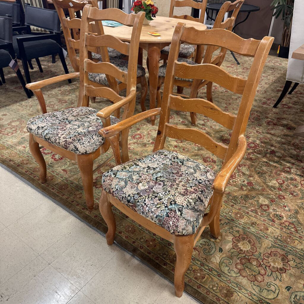 Pine Armchairs (pair )