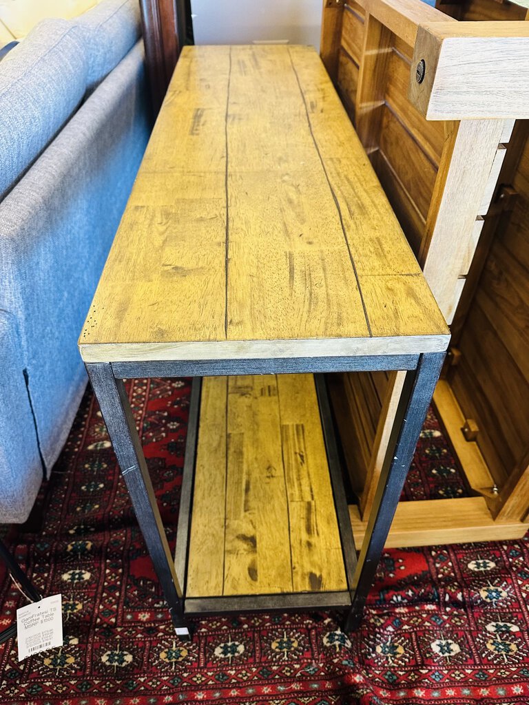 Long Wooden Bench 72x14x18