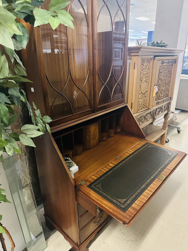 Bevan Funnell Secretary Desk with Bookcase Top