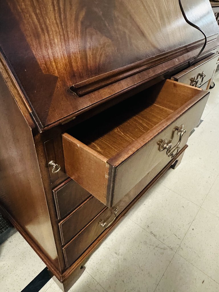 Bevan Funnell Secretary Desk with Bookcase Top