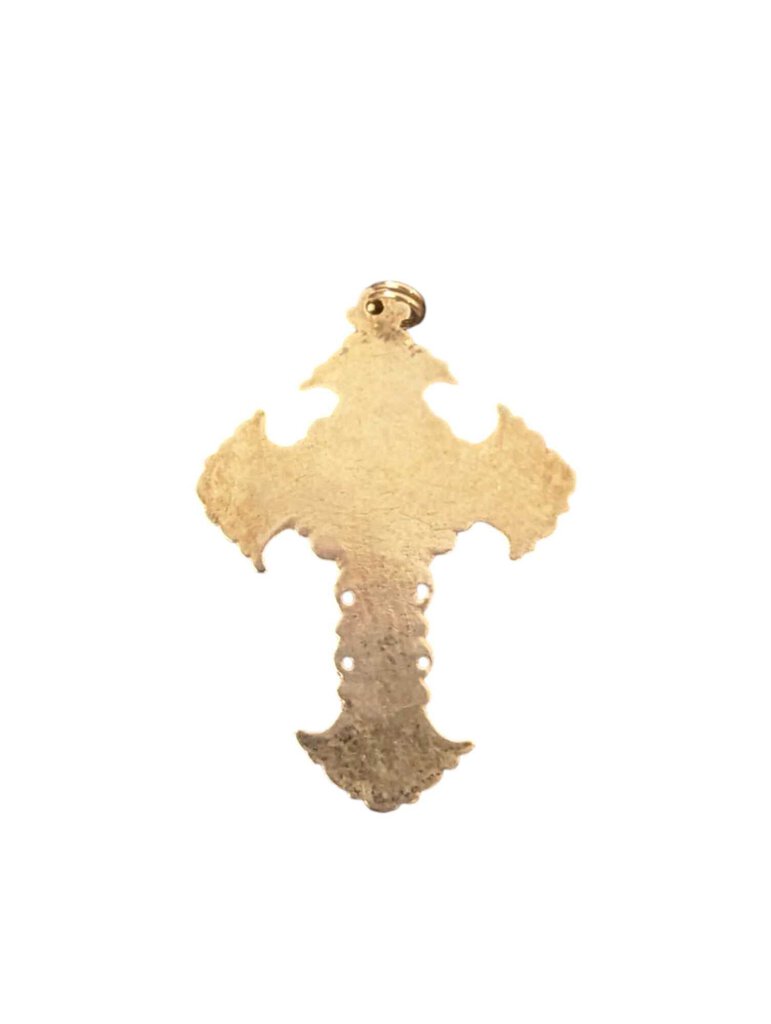 Cross Pendant Spanish Philippines 14k Gold