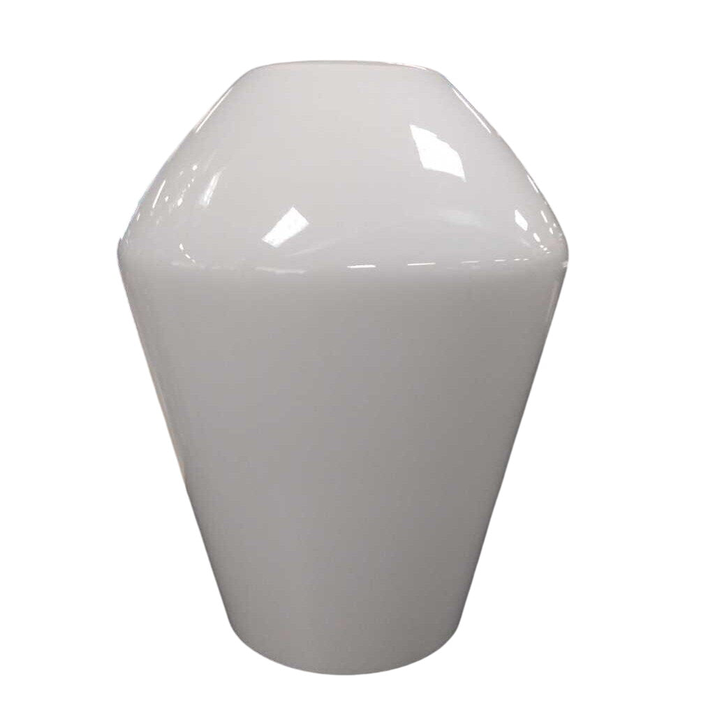 Arren Angled Milk Glass Shade by Miss Daisy's Consignment & Auction House