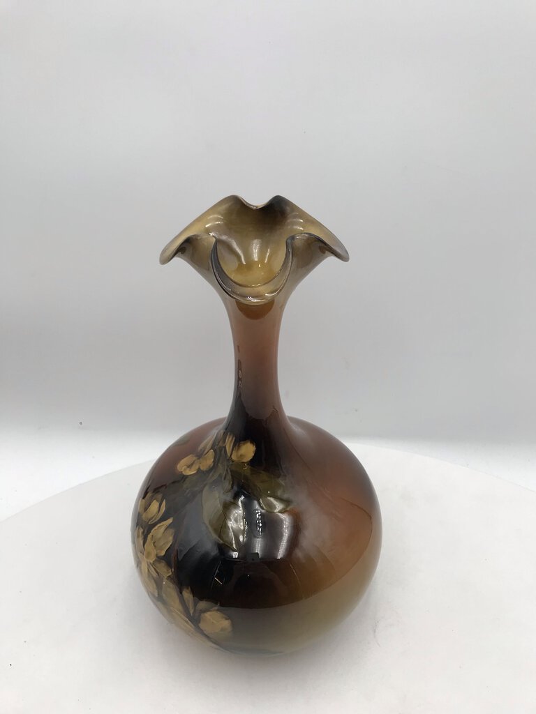 Harriet E. Wilcox Glazed Ceramic Vase for Rookwood Pottery 12" Tall