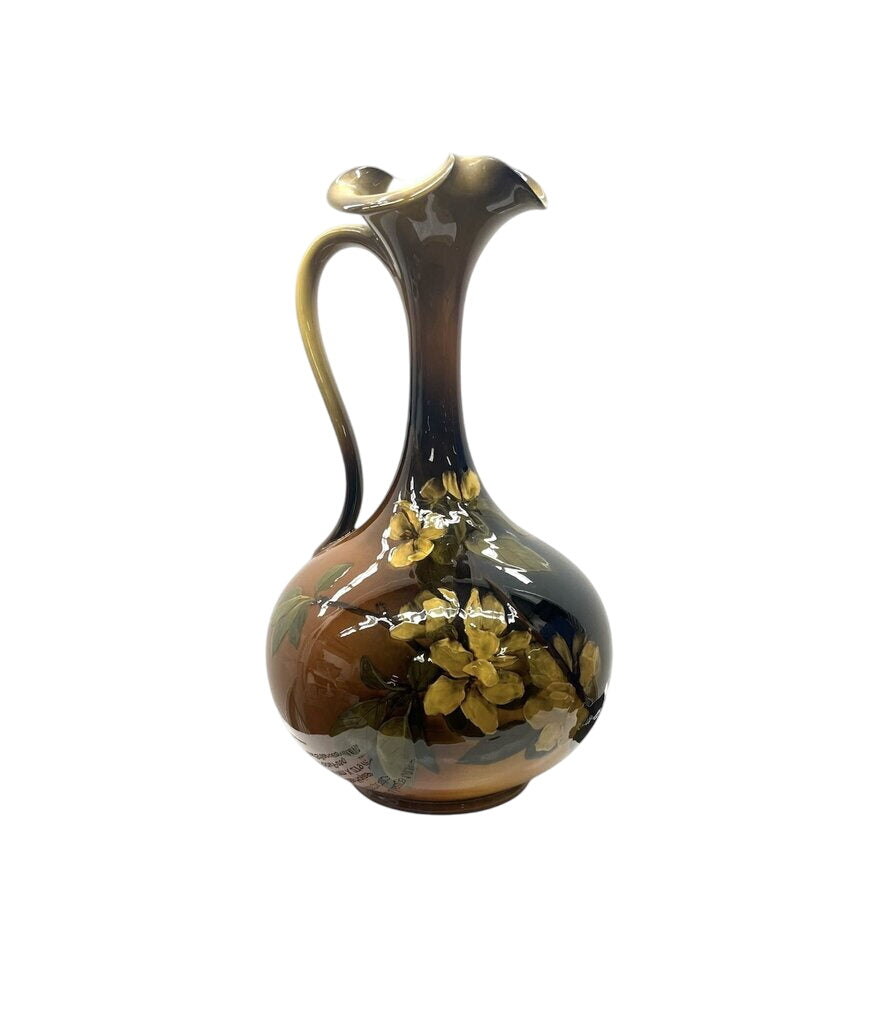 Harriet E. Wilcox Glazed Ceramic Vase for Rookwood Pottery 12" Tall by Miss Daisy's Consignment & Auction House