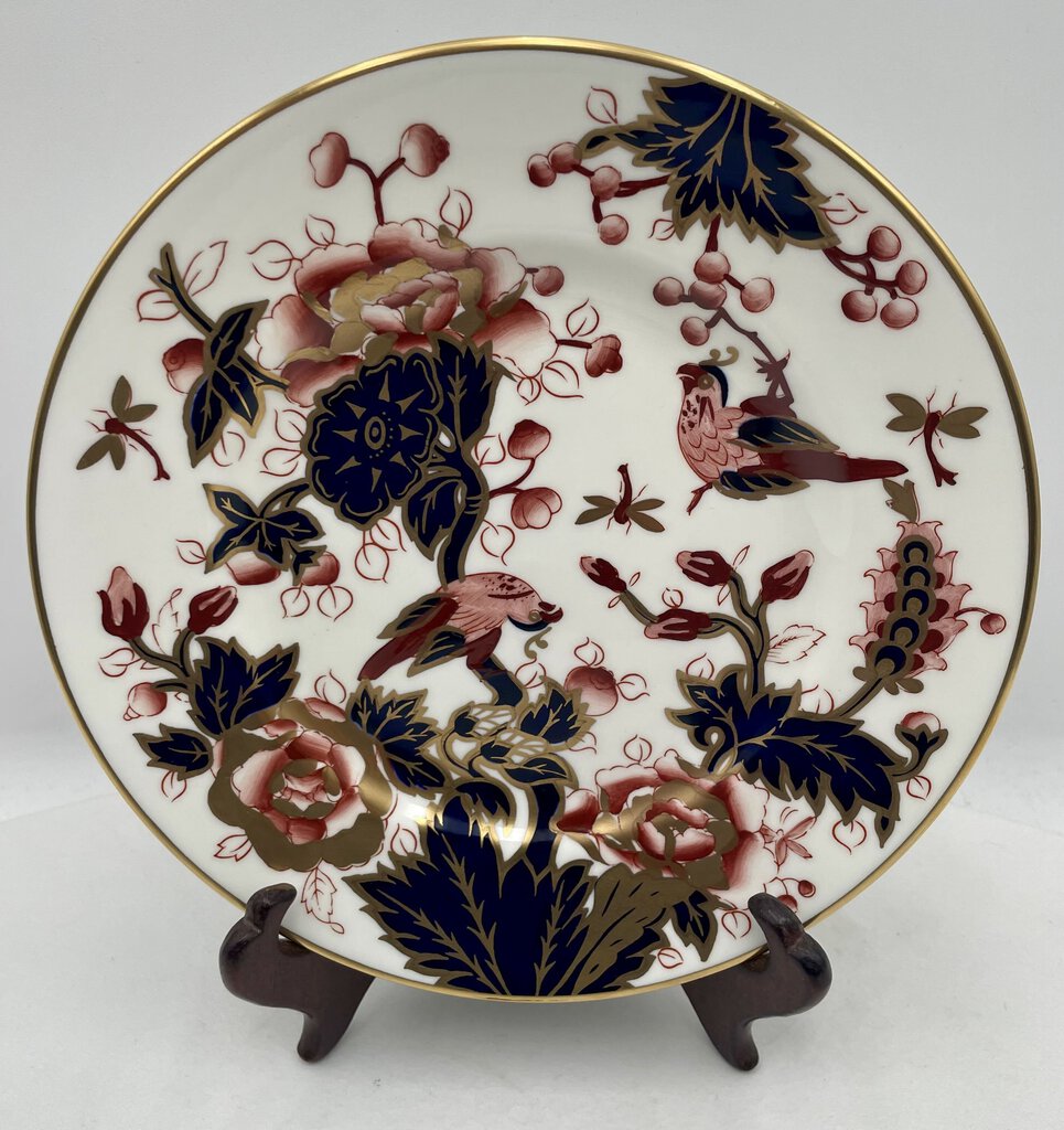 Vintage Coalport Hong Kong Imari Style Salad Plate 8"