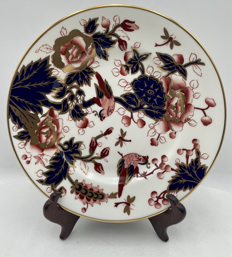 Vintage Coalport Hong Kong Imari Style Salad Plate 8"