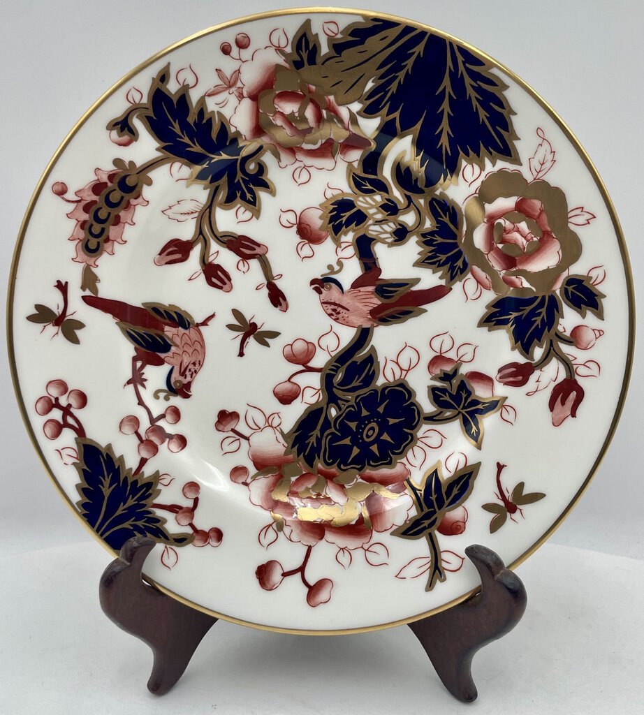 Vintage Coalport Hong Kong Imari Style Salad Plate 8"