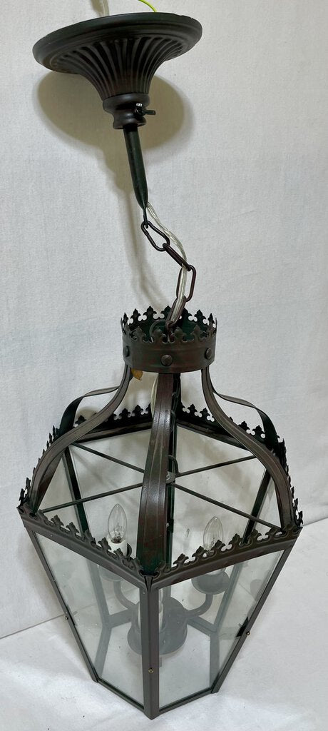 Santa Monica Spanish Style 3 Light Pendant Lamp