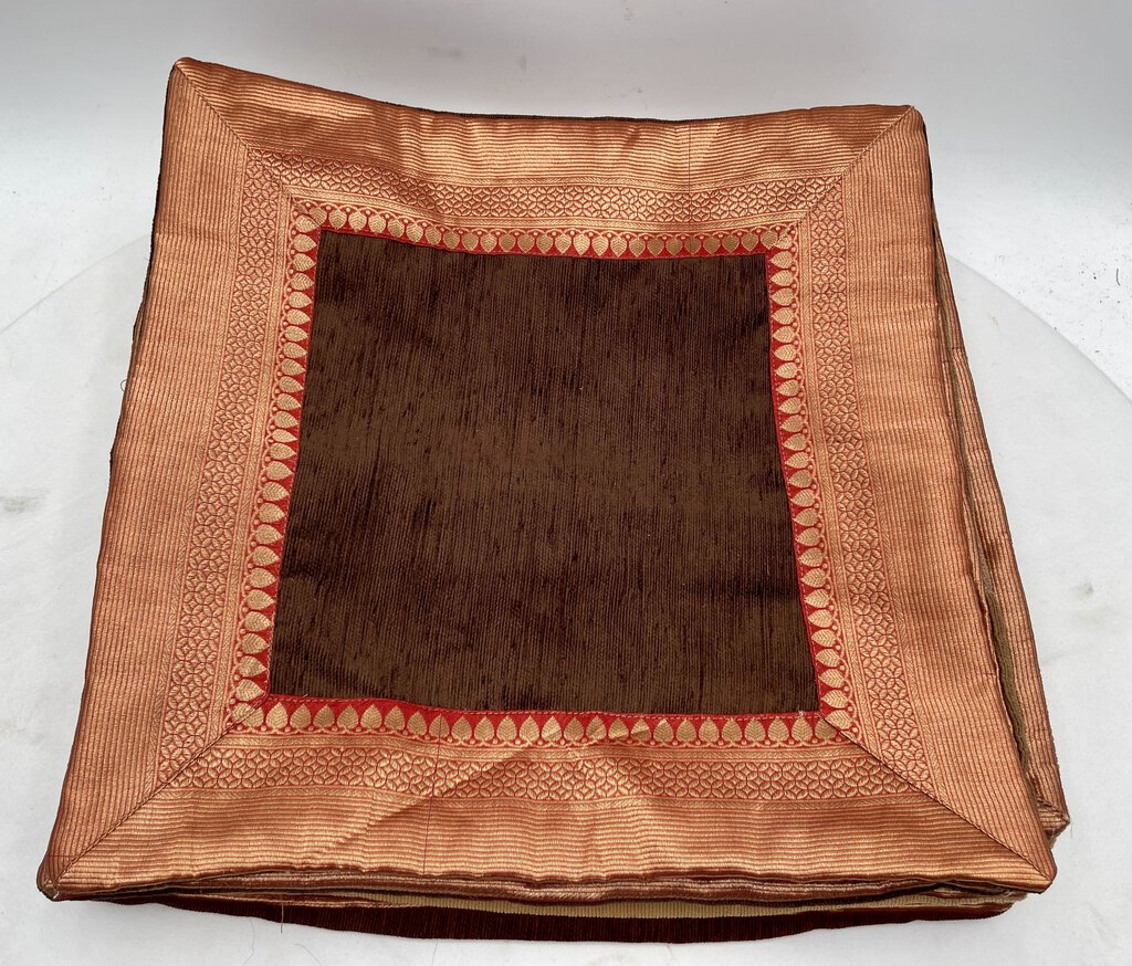 Medium Velour Center Moroccan Pillow Cover 15x15