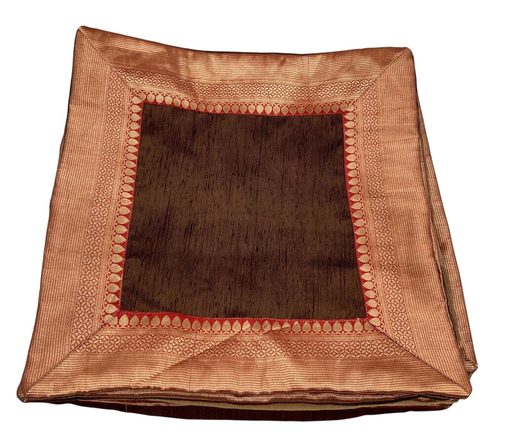 Medium Velour Center Moroccan Pillow Cover 15x15 by Miss Daisy's Consignment & Auction House