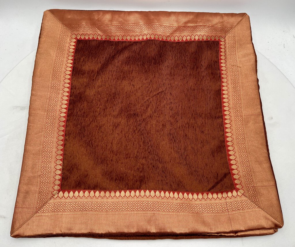 Large Velour Center Moroccan Pillow Cover 20x20