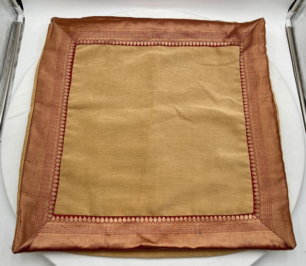 Extra Large Velour Center Moroccan Pillow Cover 23x23