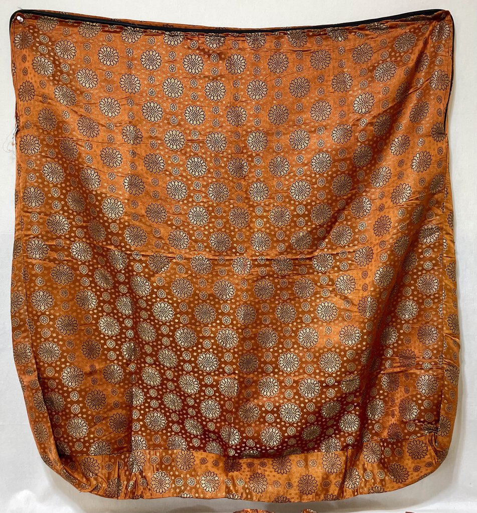 Moroccan Silk Floral Cushion Cover 33x33