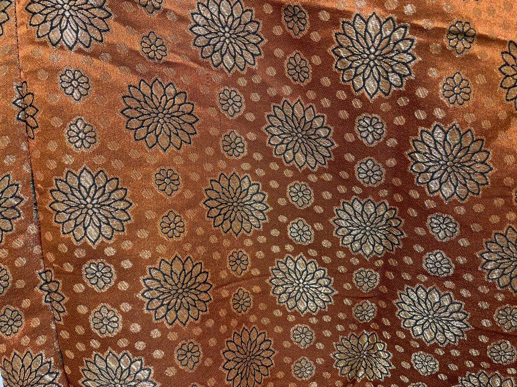 Moroccan Silk Floral Cushion Cover 33x33