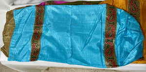 Silk Moroccan Bolster Cover - Various Colors - Each 32L