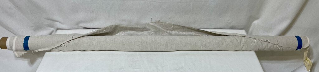 Scalamandré "Feuille White & Silver Metallic" 36278M