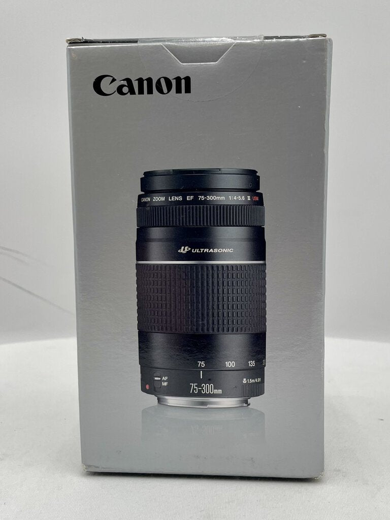 Cannon EF 75-300mm F/4-5.6 III USM (New in Box Sealed)