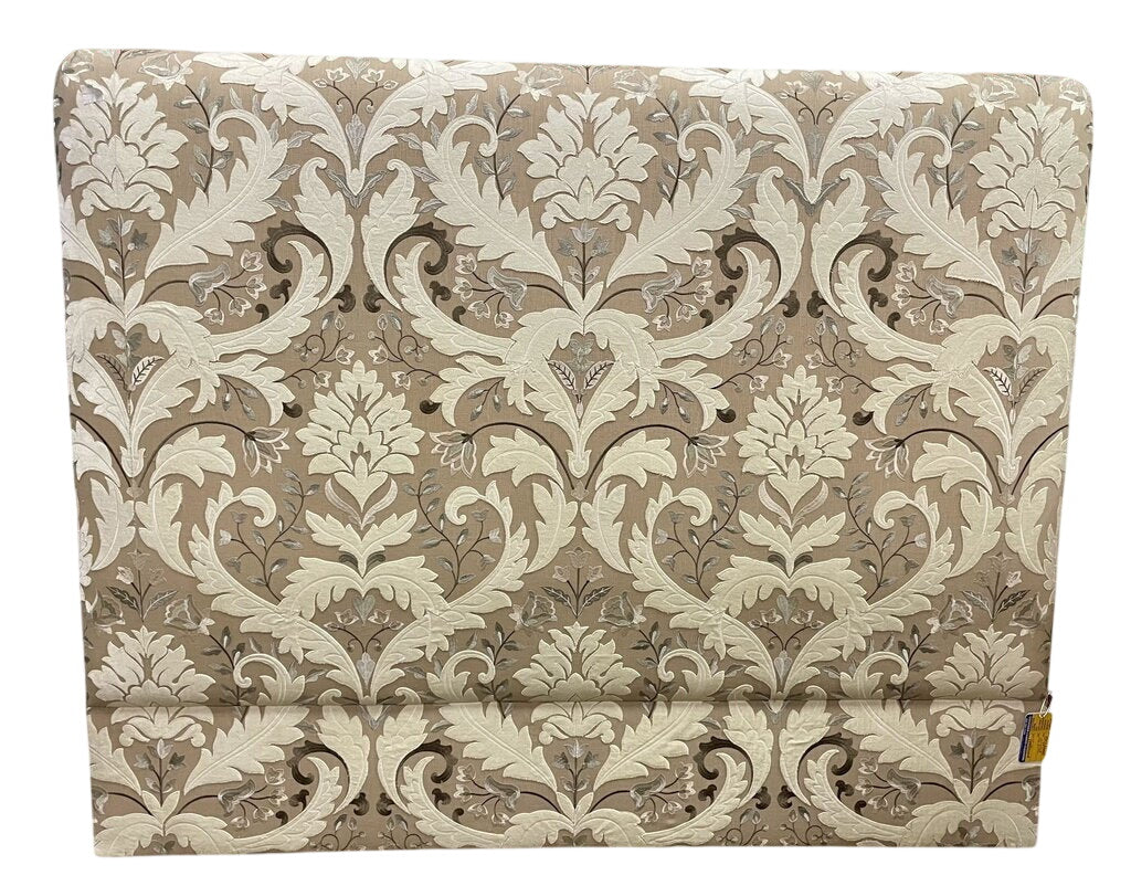 Olive Flur De Lis Motif Headboard (Customer Required Measurements)