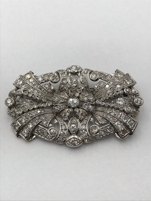 Platinum & Diamond Brooch