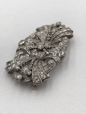 Platinum & Diamond Brooch