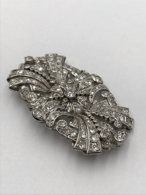Platinum & Diamond Brooch