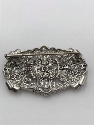 Platinum & Diamond Brooch