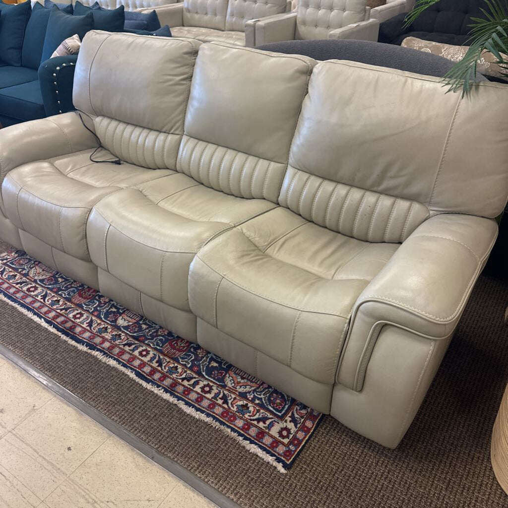 Williamton Leather Powered Recliner Sofa