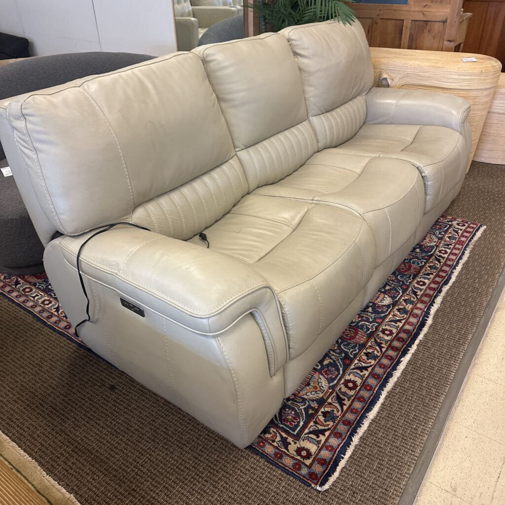 Williamton Leather Powered Recliner Sofa