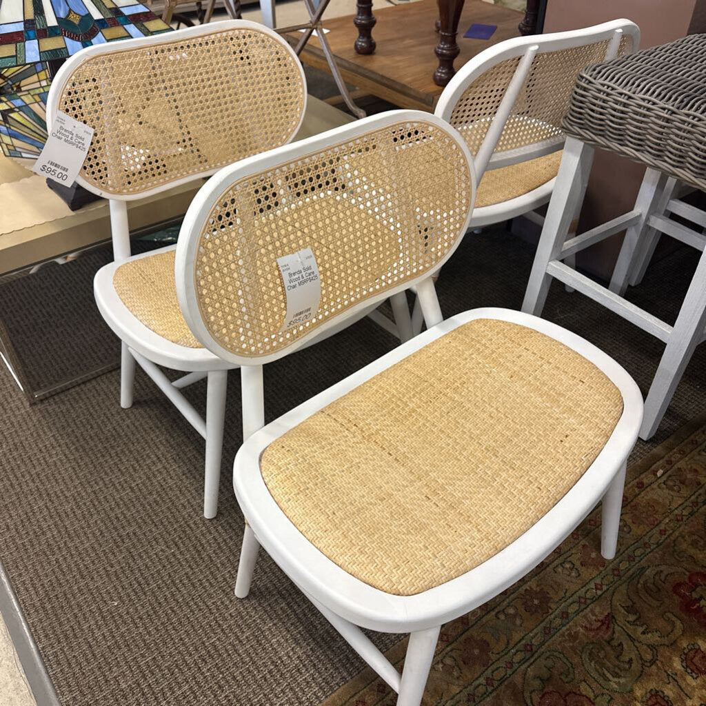 Brenda Solid Wood & Cane Chair MSRP$425