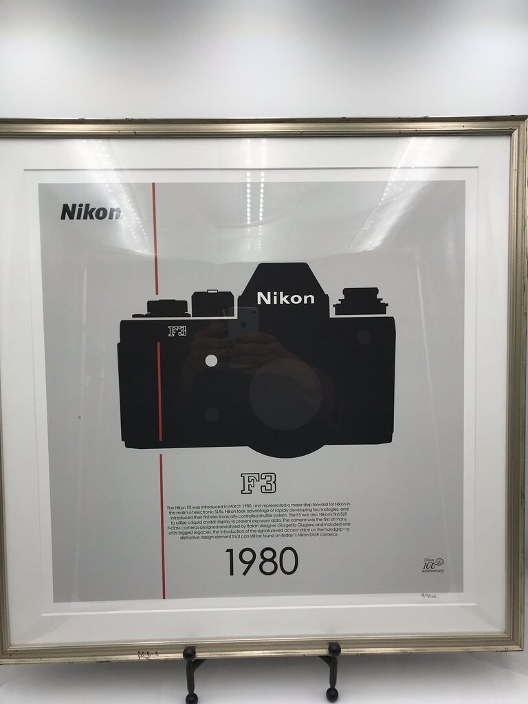 Nikon 100th Anniversary LE (#91/100) Poster Series (10 Posters) 23x23