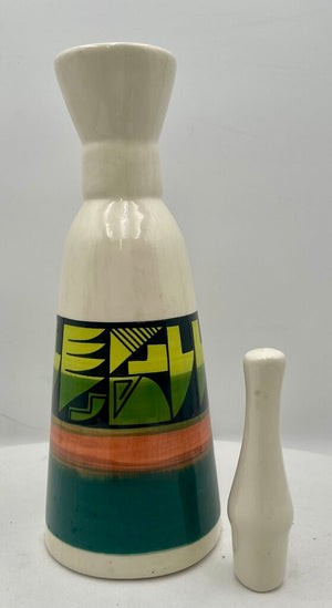Vintage Native American Ute Mountain Tribe Decanter w/ Tasting Lid by L.B. #33