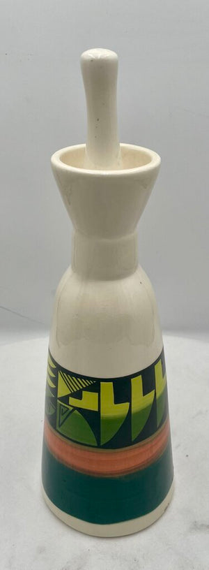 Vintage Native American Ute Mountain Tribe Decanter w/ Tasting Lid by L.B. #33