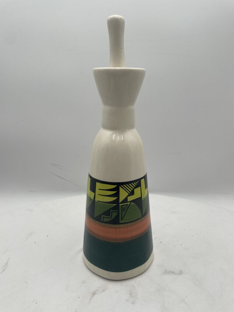 Vintage Native American Ute Mountain Tribe Decanter w/ Tasting Lid by L.B. #33