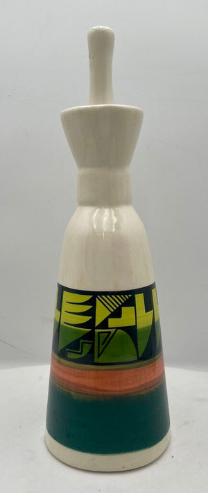 Vintage Native American Ute Mountain Tribe Decanter w/ Tasting Lid by L.B. #33