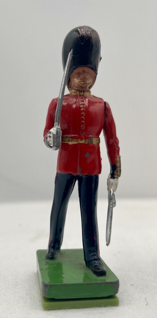 Vintage Cast Iron British Hand Painted Figurines ( Set of 5)