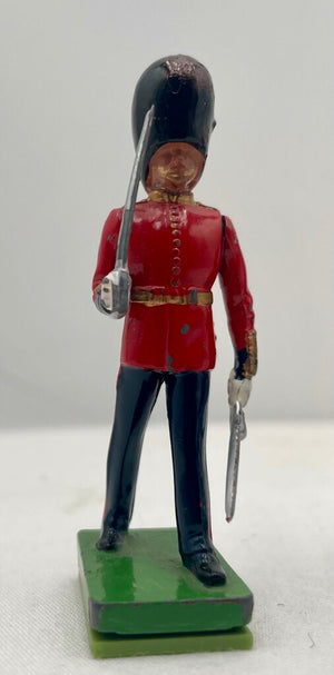 Vintage Cast Iron British Hand Painted Figurines ( Set of 5)