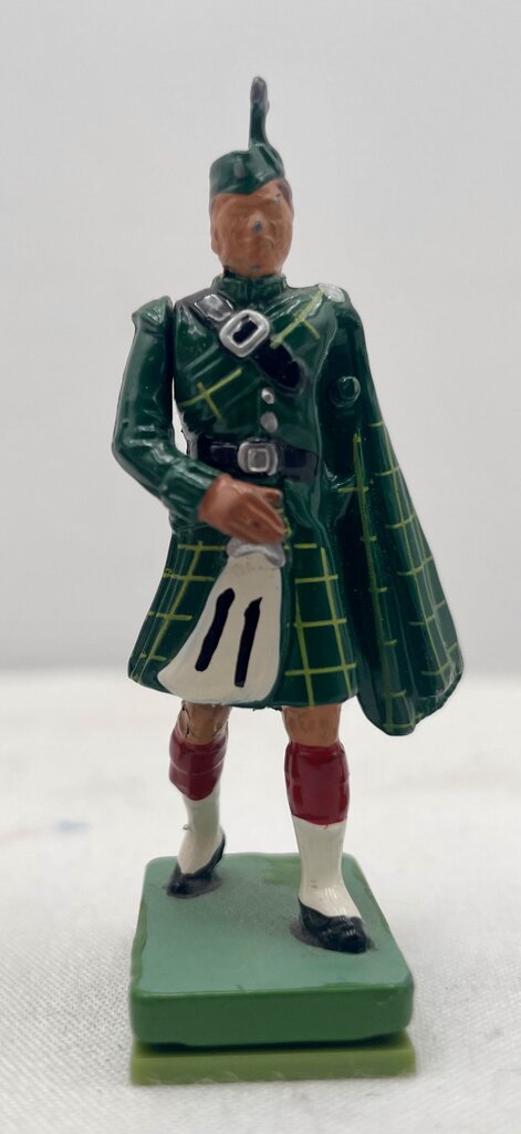 Vintage Cast Iron British Hand Painted Figurines ( Set of 5)