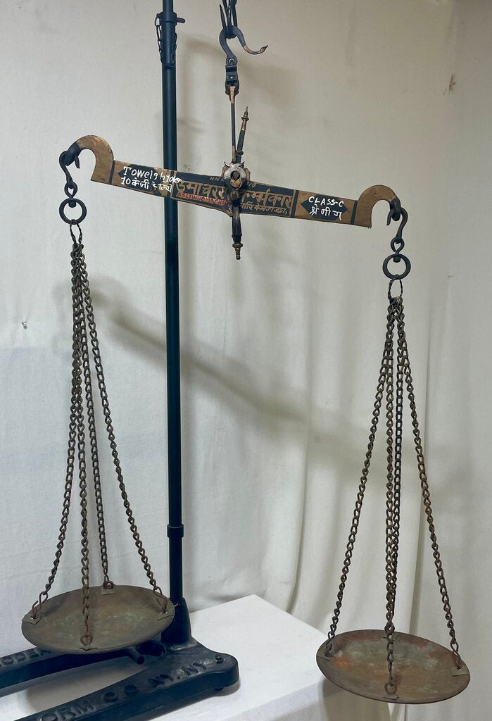 Late 19th C. Fairbanks Marakesh Market Balance