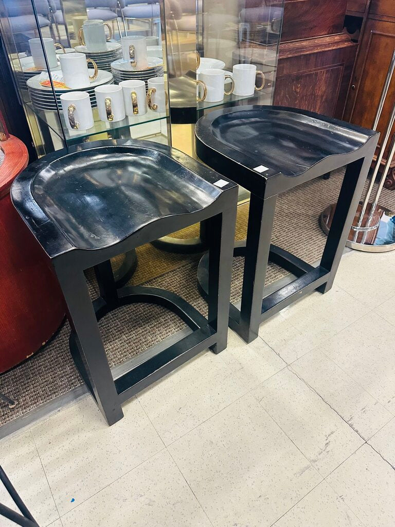 Saddle Counter Stools (pair)