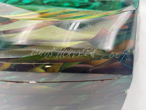 Tomas Hlavicka Laminated Gold Leaf Glass Sculpture 2004 by Miss Daisy's Consignment & Auction House