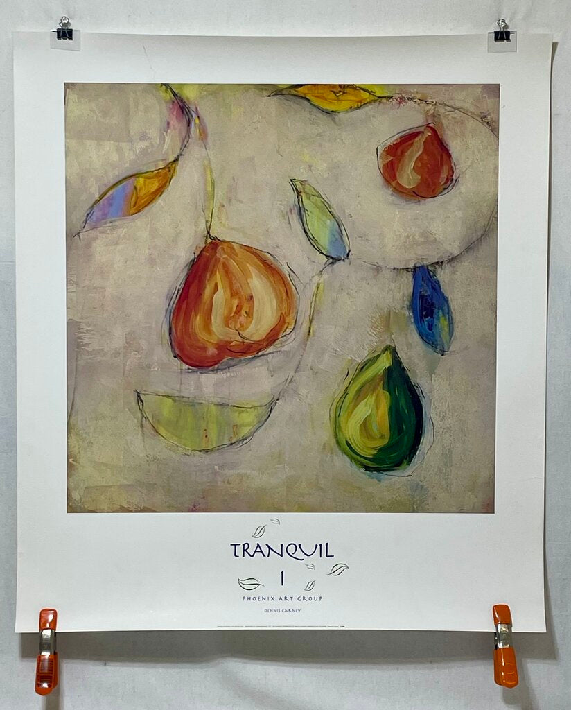 Dennis Carney "Tranquil I" 2000 High Quality Serigraph Print (NEW Rolled)