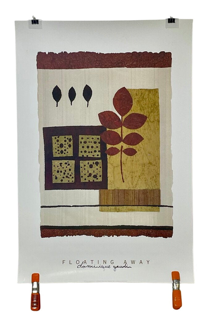 Dominique Gaudin "Floating Away" 2001 High Quality Serigraph Print (NEW Rolled) by Miss Daisy's Consignment & Auction House