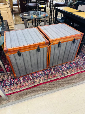 Steamer Trunk / End Table 22x22x22