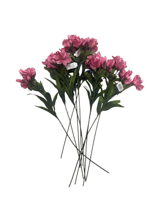 Faux Pink Alstromeria Stem $8 Each