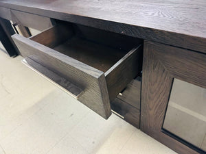 Restoration Hardware Media Stand MSRP $3500 (100x16x24)