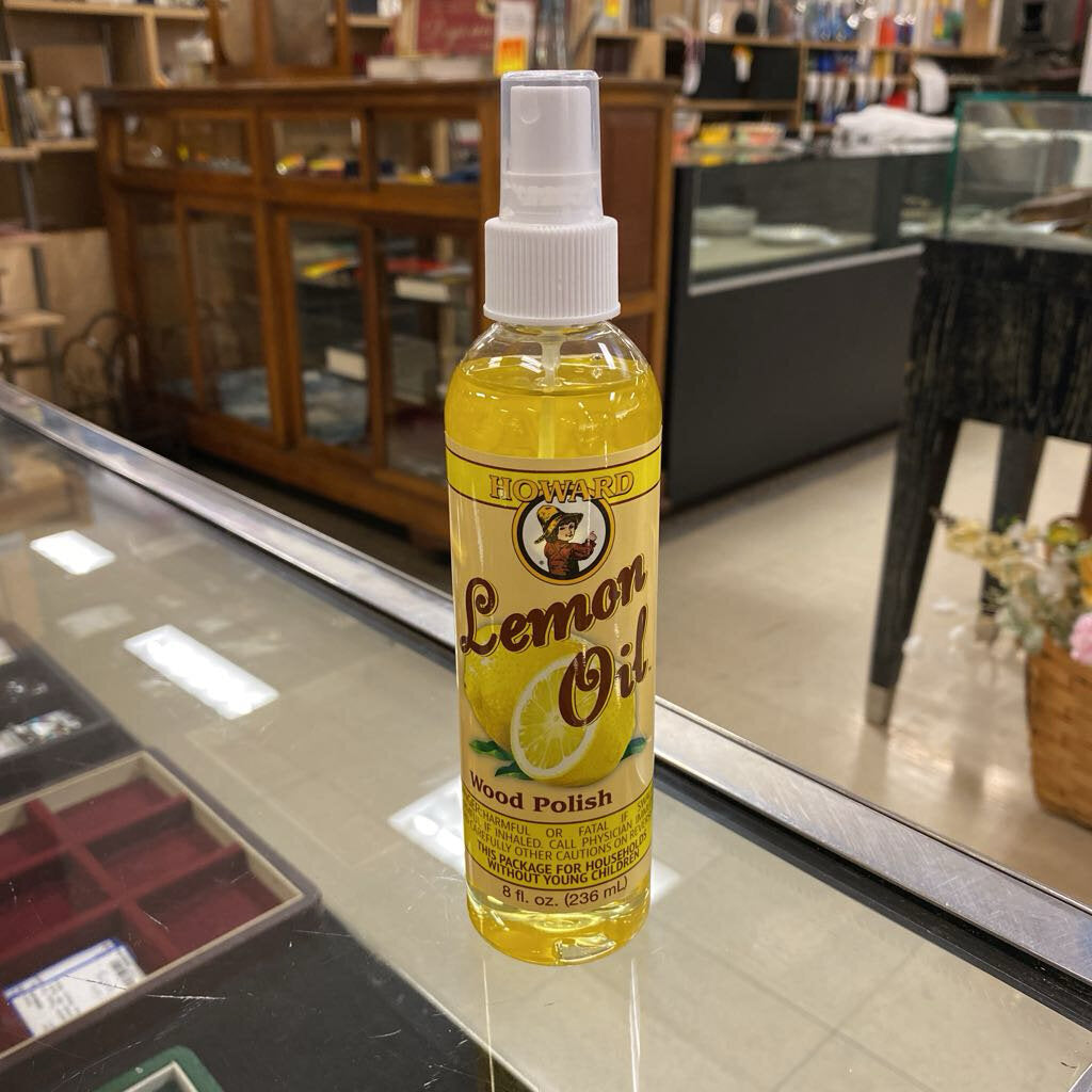Howard Lemon Oil Wood Polish 8oz